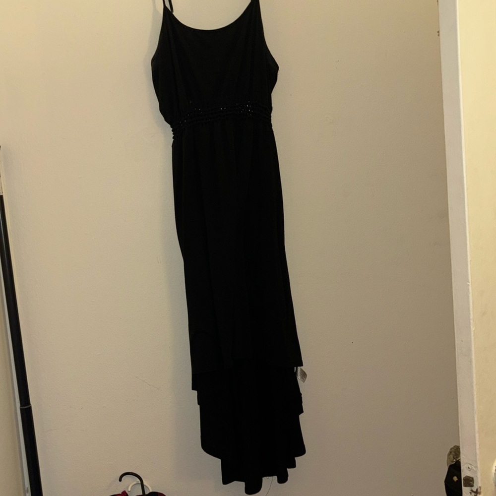 Black summer dress
